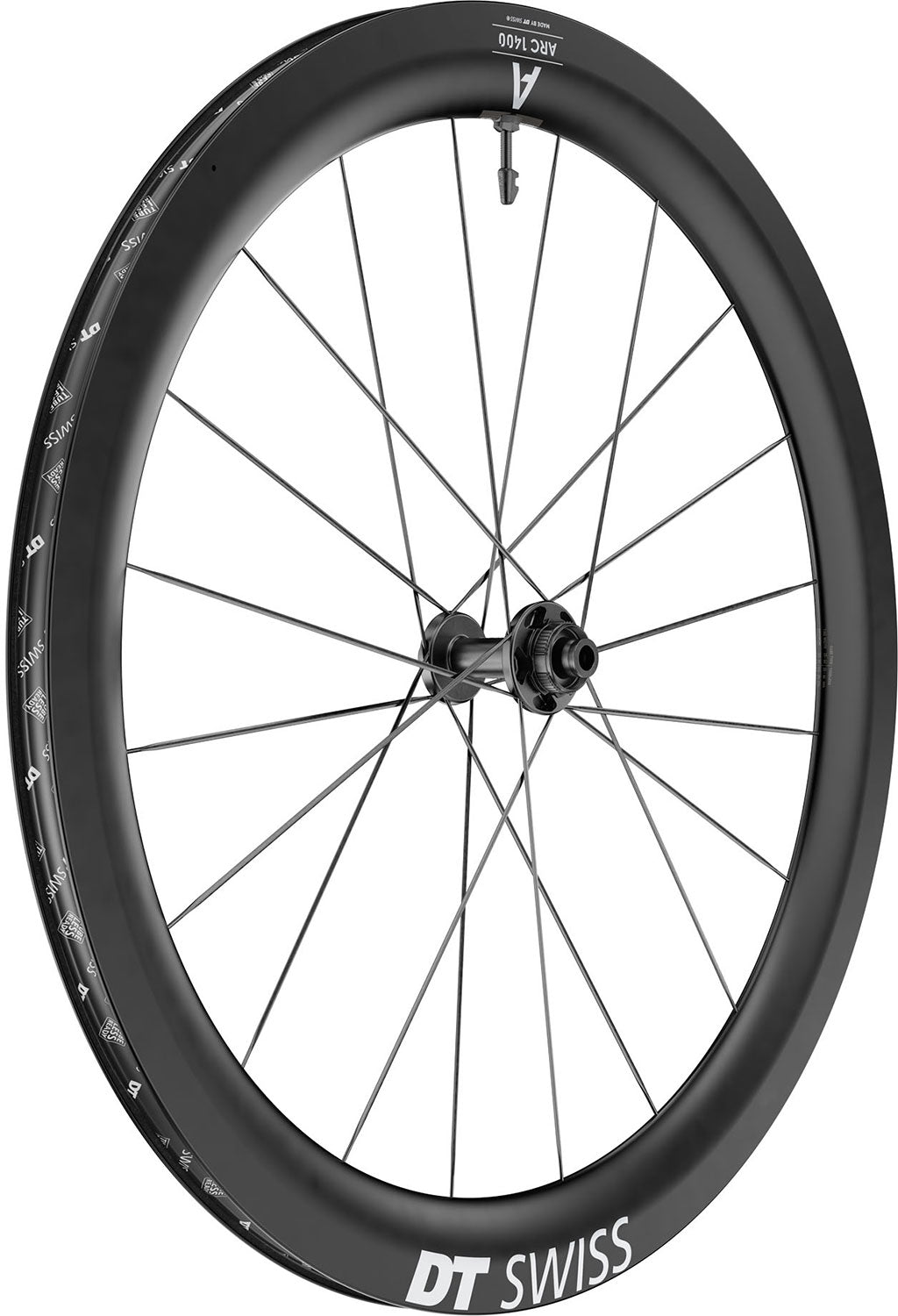 Przednie koło DT Swiss Arc 1400 Dicut® 55 28 Disc Cl Carbon
