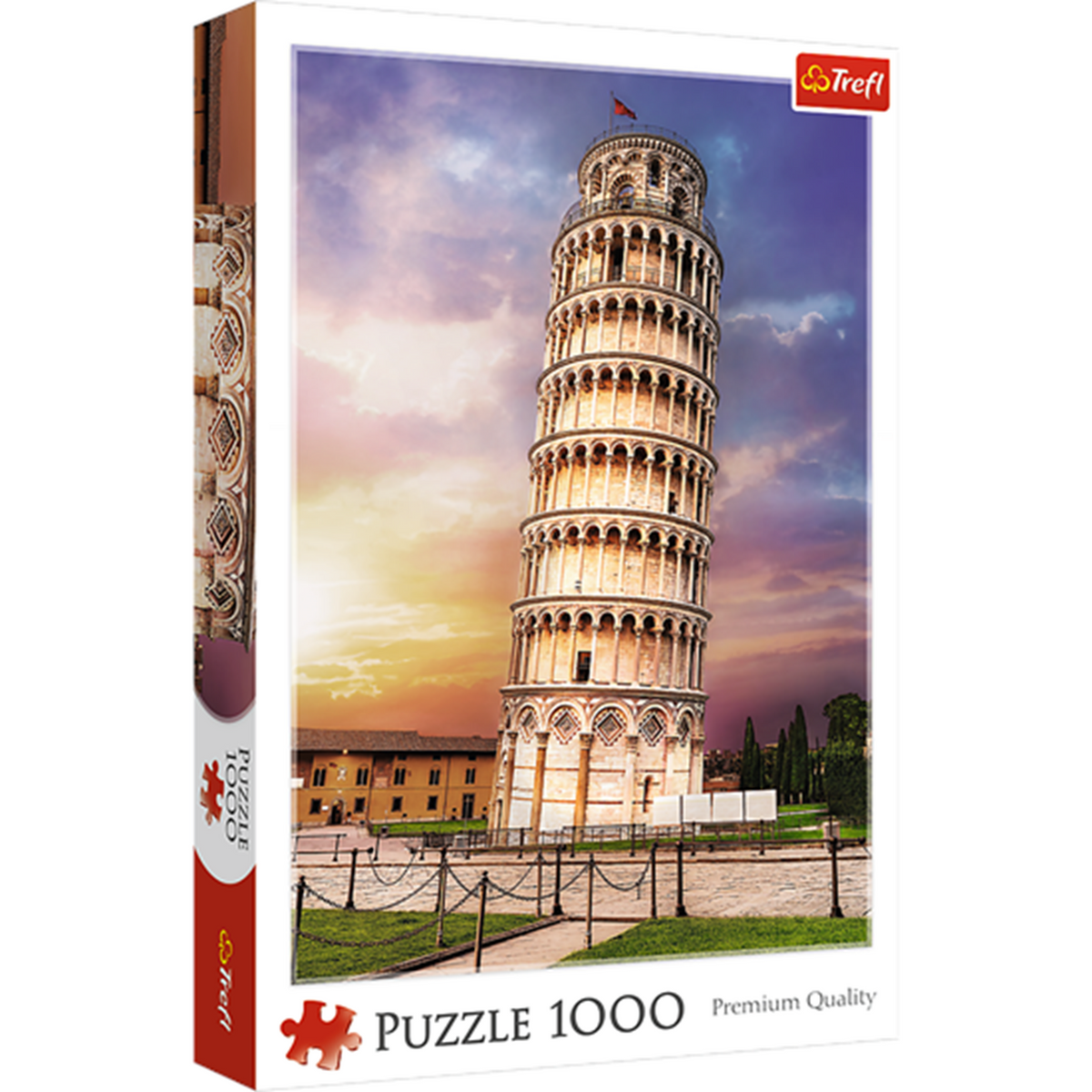Puzzle Wieża w Pizie 1000 elementów