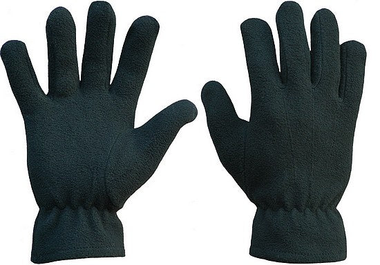 Zwarte poolhandschoenen 8