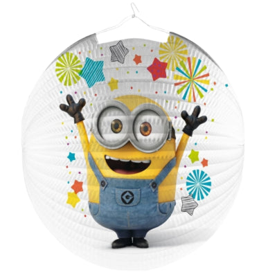 Amscan despicable me miniony latarnia 27 cm | 40 sztuk