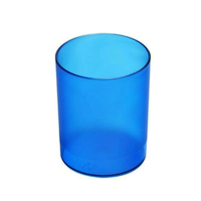 Uchwyt na długopis Elami niebieski 9 cm | 48 sztuk