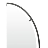 Len-fra lustro ścienne salem czarne 80 cm | 2 szt