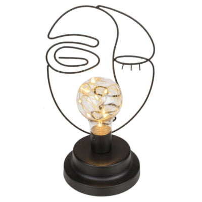 Lampa stołowa LED na baterię 22 cm | 12 sztuk