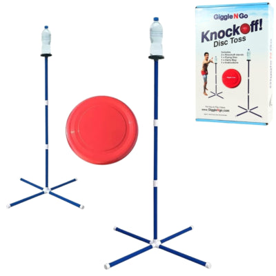 Giggle n go knock off gra frisbee 129 cm | 10 sztuk