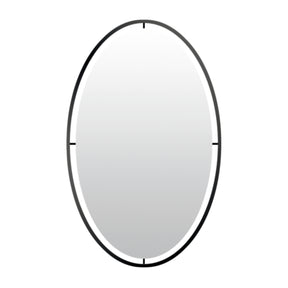 Len-fra lustro ścienne salem czarne 60 cm | 2 szt