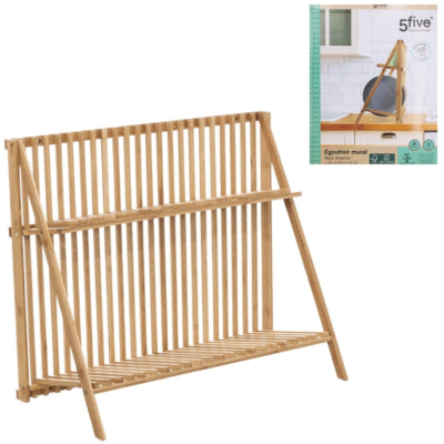 55ociekacz do naczyń bambusowy 60 cm | 4 sztuki