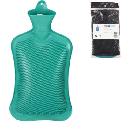 Termofor Relaxdays turkusowy 2 l | 6 sztuk