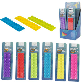 Fidget zabawka pop-it 16 cm 6 różnych | 48 sztuk