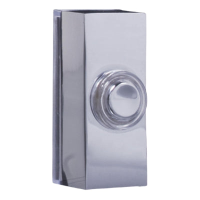 Dzwonek do drzwi Byron chrom 7,4 cm | 12 sztuk
