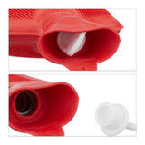 Relaxdays termofor czerwony 2 l | 6 sztuk