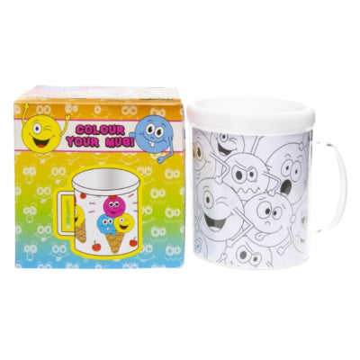 Duckiez pokoloruj własną buźkę z kubka 10 cm | 24 sztuki