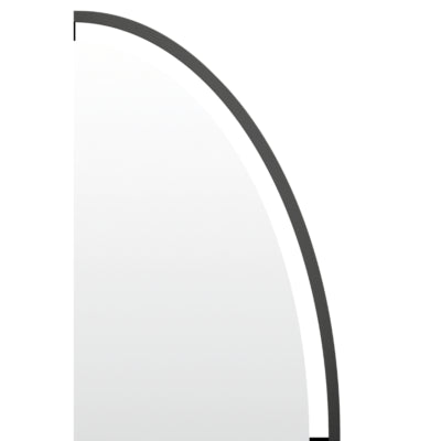 Len-fra lustro ścienne salem czarne 60 cm | 2 szt