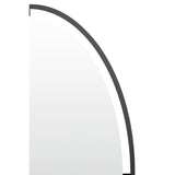Len-fra lustro ścienne salem czarne 60 cm | 2 szt