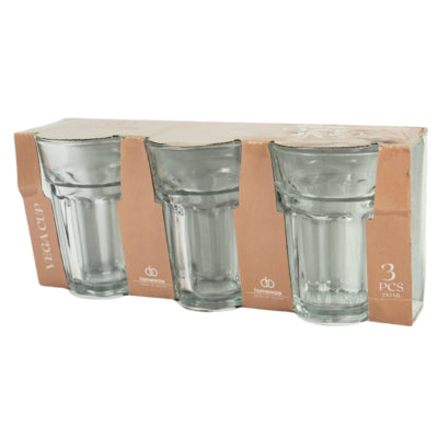Artykuły gospodarstwa domowego szklanka do picia vega 350 ml 3 sztuki | 12 sztuk