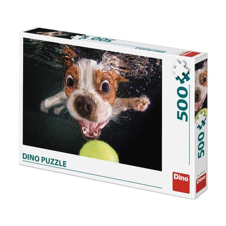 Puzzle Dinotoys - szczeniak pod wodą - 500 elementów