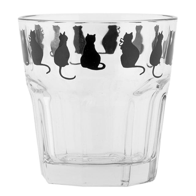Clayre Szklanka do picia wołowiny dla kotów 200 ml ã˜8x8cm