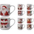Home styling beker porselein 265ml 4ass