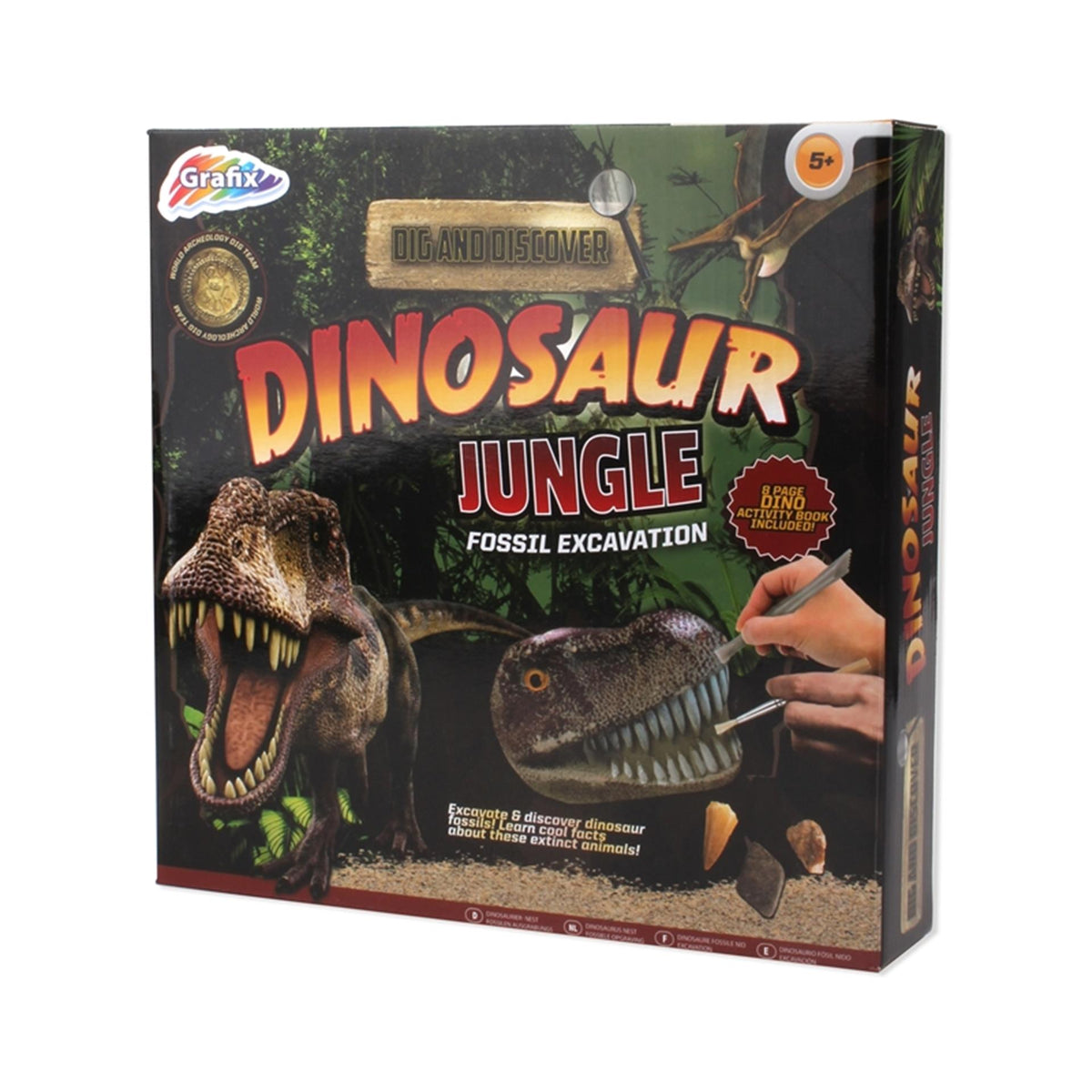Grafix kop i odkryj dżunglę dinozaurów