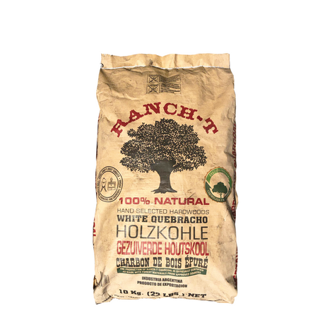 Węgiel quebracho ranch-t biały 10kg