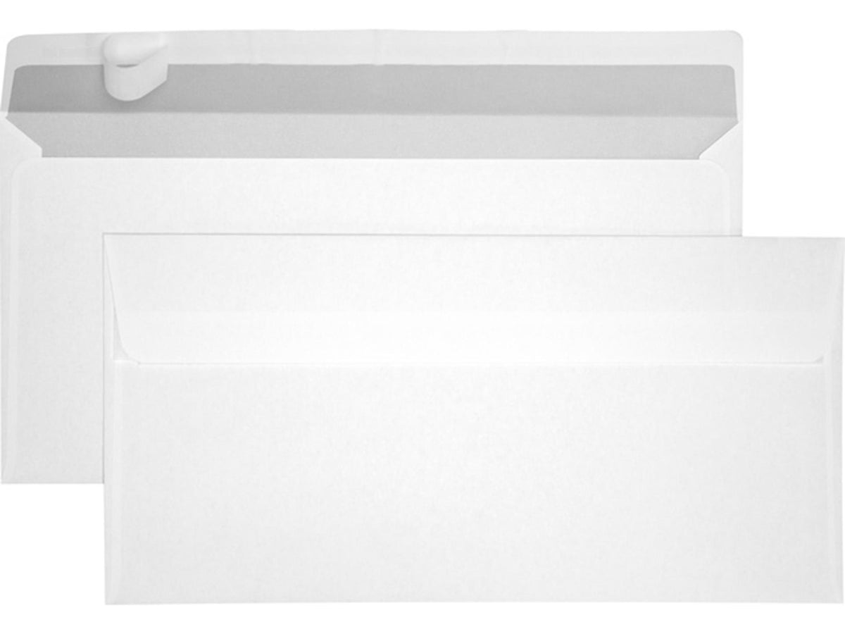 Koperty ratuszowe 110x220 dl serwisowy pasek samoprzylepny biały 80gr 25 sztuk samoprzylepne