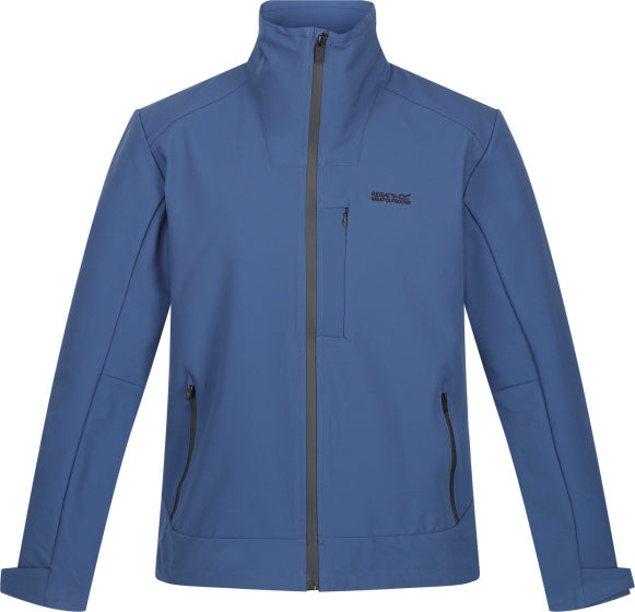 Regatta Overmoor Softshellcoat Men Blue Size xl