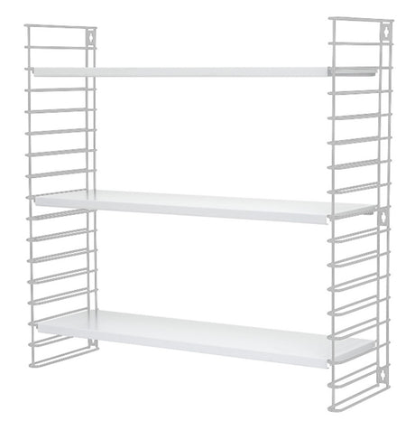 Półka na książki Tomado retro czarna 70x21x68cm