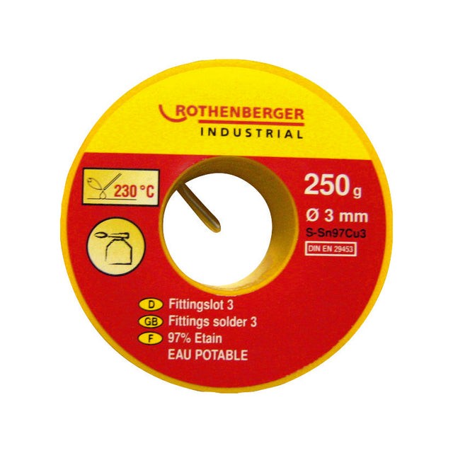 Lut montażowy Rothenberger 3, 50g - rot045253e rot045253e