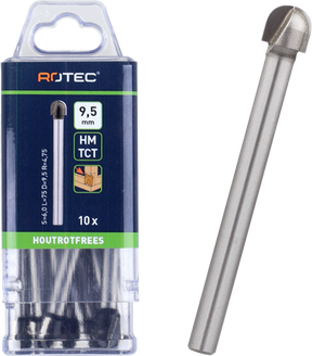 Rotec hm houtrotfrees | silver-line | d2=6 ø9,5 - 270.0112