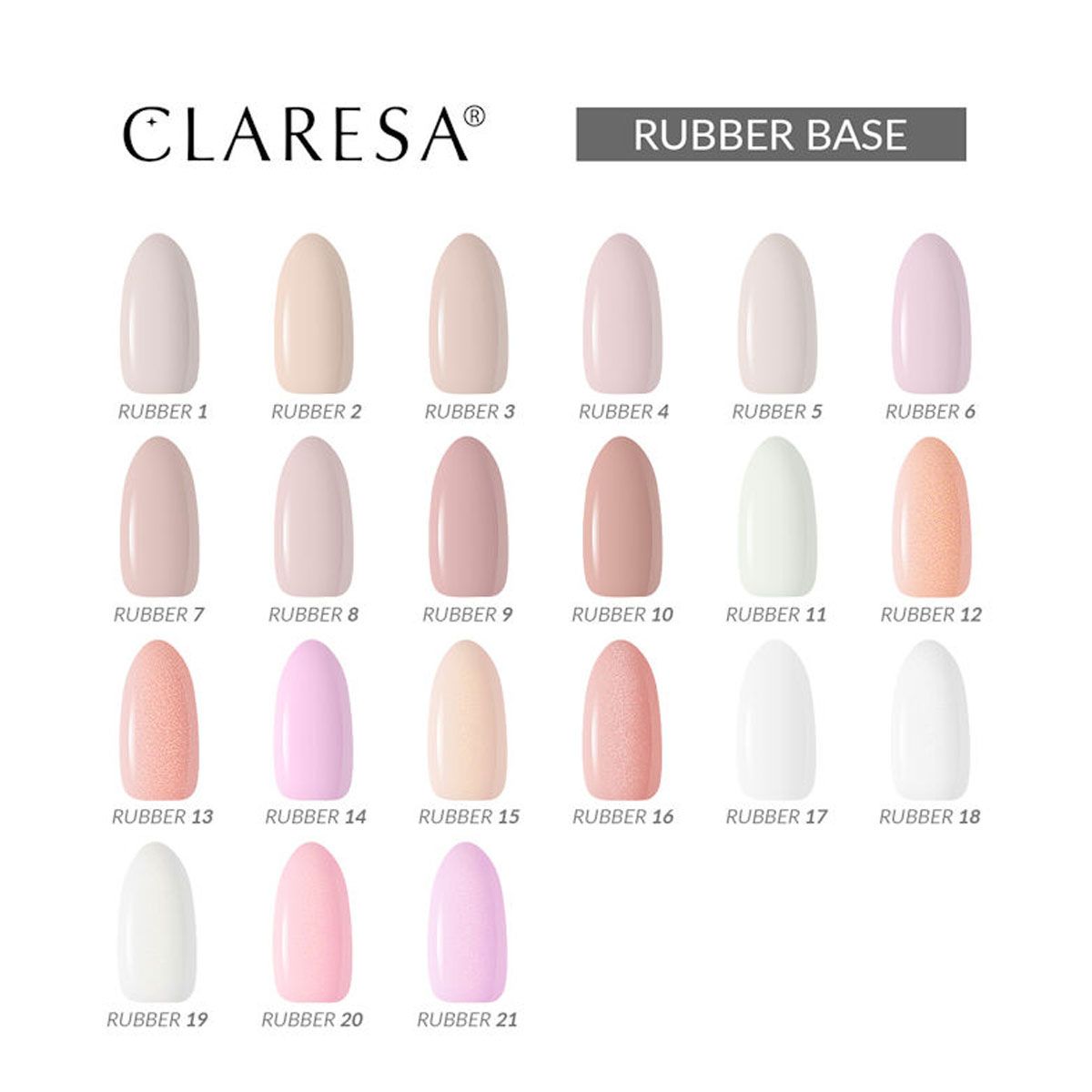 Podkład gumowy Claresa 5ml 13