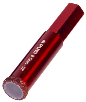 Wiertła do wosku Rubi | drygres 4wiertło | wiertło diamentowe | ø 12 mm - 5927