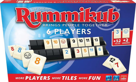 Goliat Rummikub XP dla 6 graczy