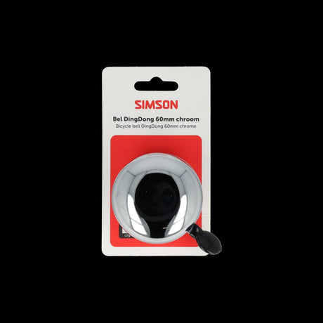 Rema tip top holandia b.v. Simson Bell Dingdong średni chrom 60mm