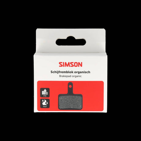 Klocki hamulcowe Simson organiczne Shimano Tektro