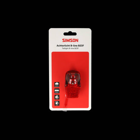 Lampa tylna Simson Aurora b-line b23f