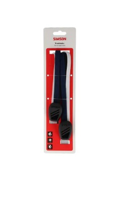 Segregator Trio Simson 60cm - czarny niebieski biały