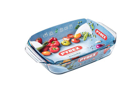 Nieodparta brytfanna Pyrex z uchwytami 28x17cm 1,4 l