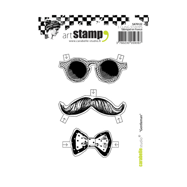 Studio Carabelle • znaczek a7 gentleman