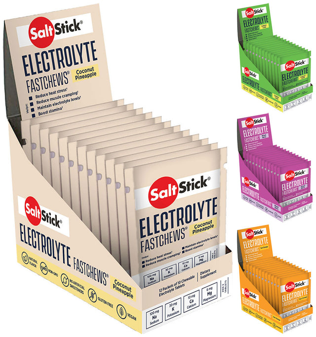 Saltstick Fastchews elektrolity tabletki do żucia 12x16g