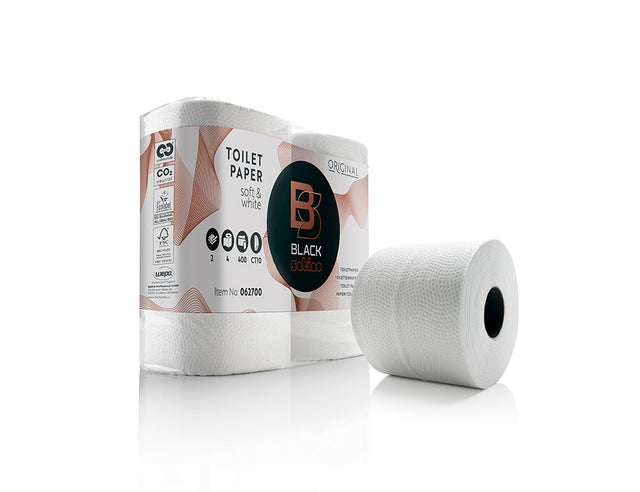 Papier toaletowy Satino oryginalny - 1 opakowanie - 4 x 400 - 2 warstwy