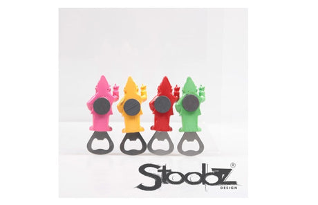 Stoobz design Stoobz gnome pieprz cię magnes z otwieraczem do butelek 9cm