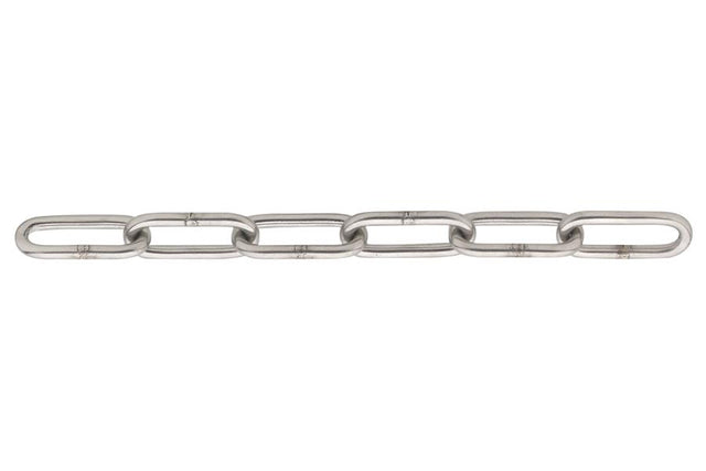 Ketting 8mm langschalmig rvs316