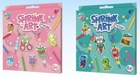 Moxy shrink art sleutelhangers 6- delig met potloden