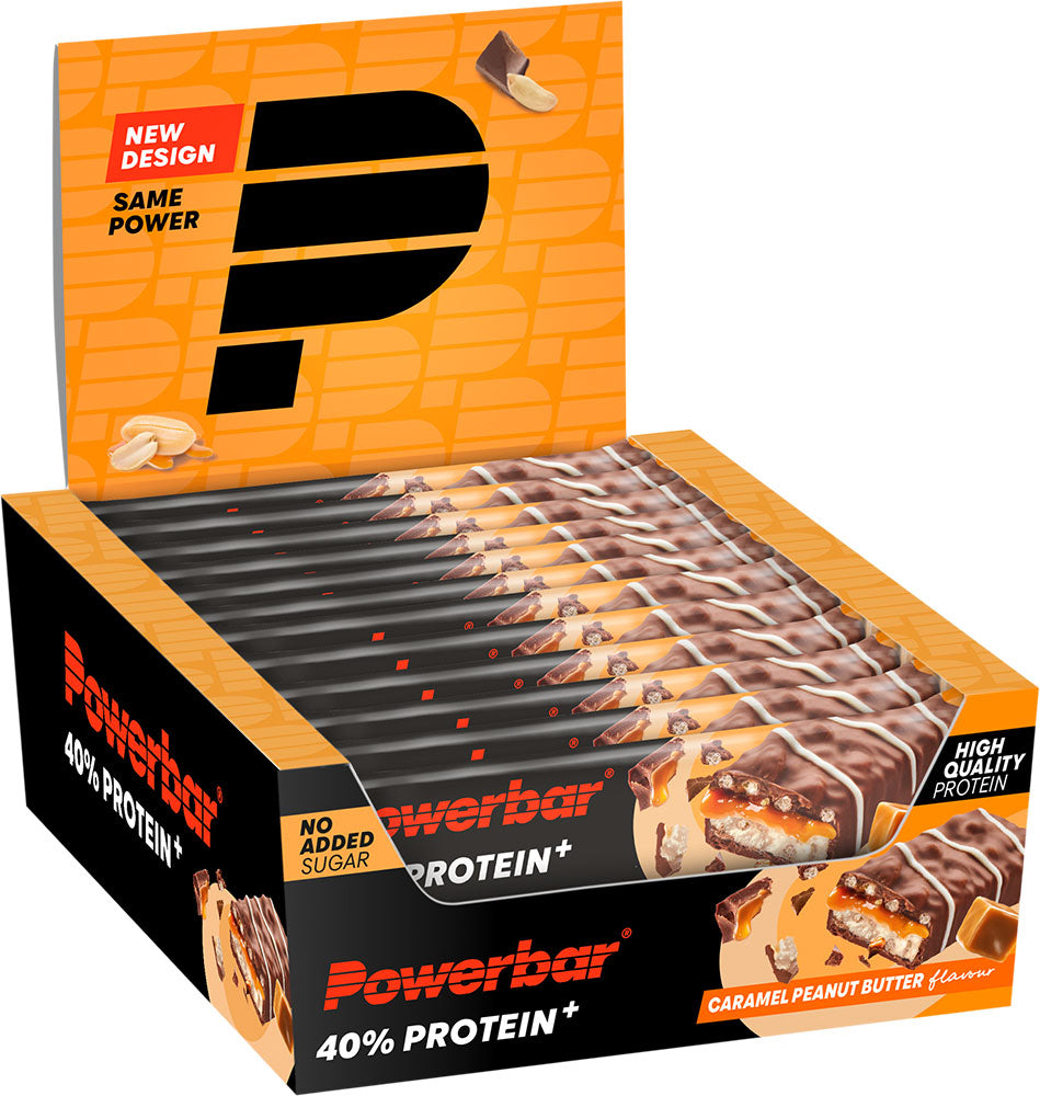 Powerbar 40% białka + chrupiący baton 12x40g