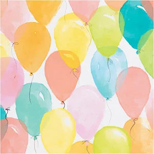 Papier pakowy firmowy Creativ, balony, szer. 50 cm, 80 gr, kolory pastelowe, 5 m 1 rolka