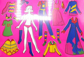 Van der Doelen 2 szablony, 1 z końmi i 1 z modą