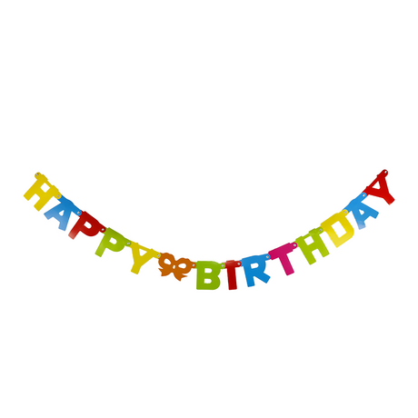 Girlanda Eddy Toys wszystkiego najlepszego z okazji urodzin 146cm