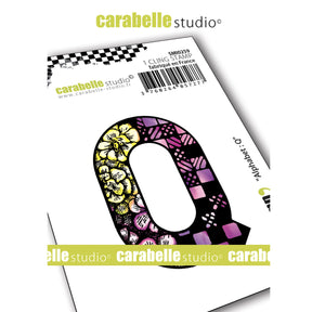 Studio Carabelle • stempel samoprzylepny mały alfabet q