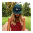 Czapka typu snapback Mibo w kolorze zielonym