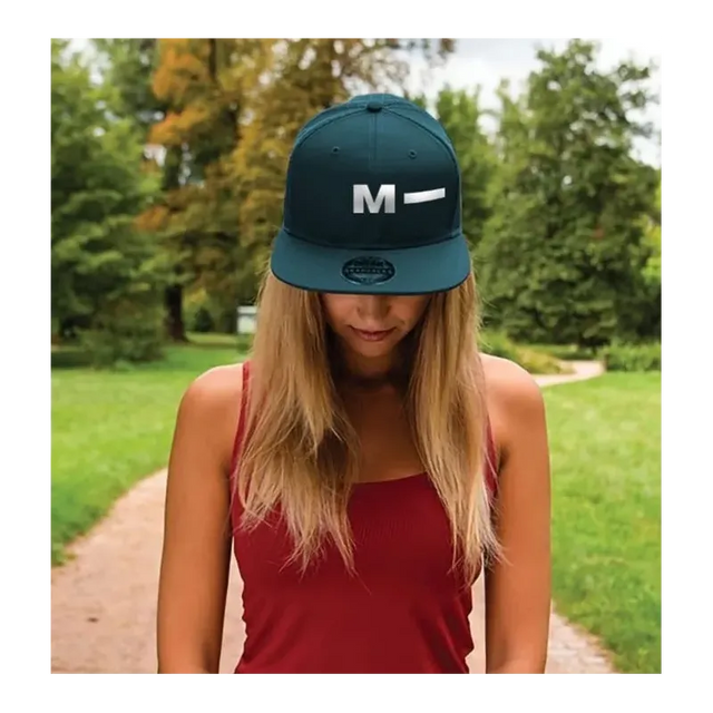 Czapka typu snapback Mibo w kolorze zielonym