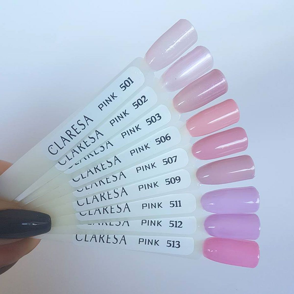 Claresa lakier hybrydowy uv led 5ml różowy 509 wesołe miasteczko
